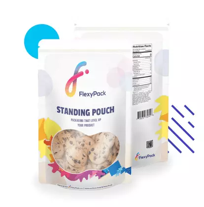 Standing pouch bahan Nylon