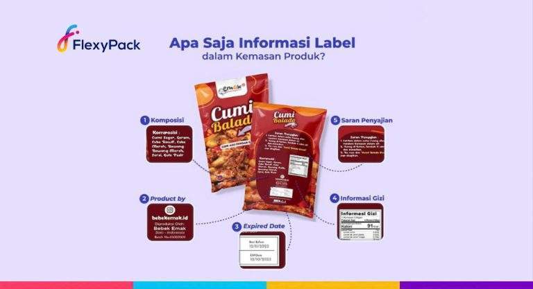 Contoh Label Makanan Lengkap Sesuai Aturan Dari BPOM