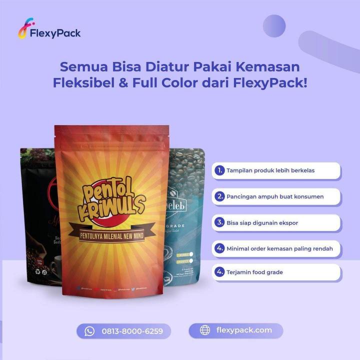 cetak standing pouch