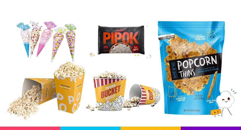 5 Ide Kemasan Popcorn Yang Menarik Hati Pelanggan