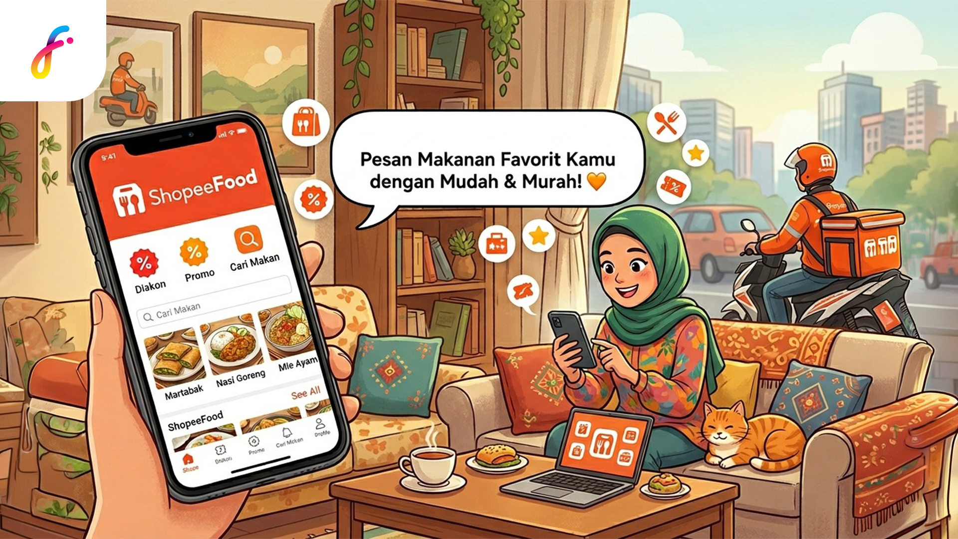 Apa sebenarnya shopee food itu?