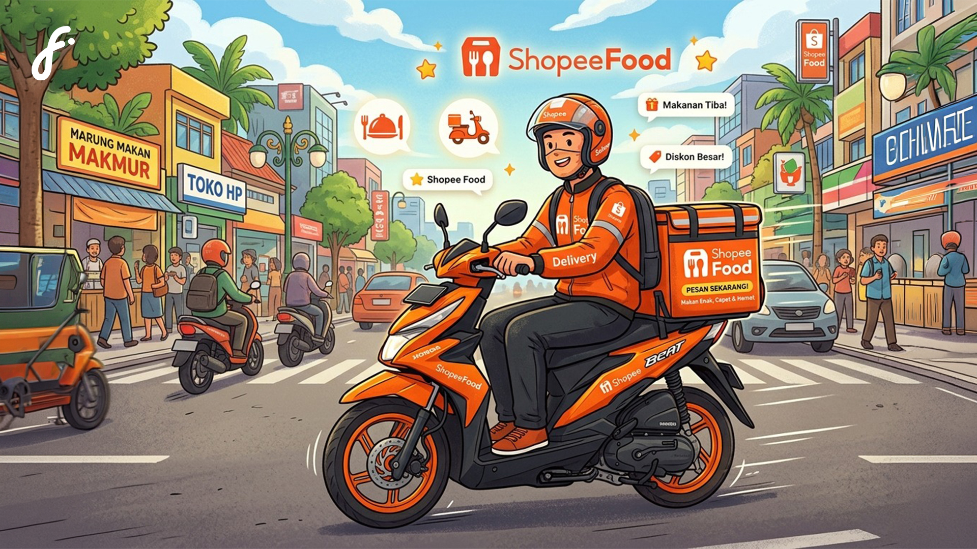 Begini cara daftar shopee food tahun 2026