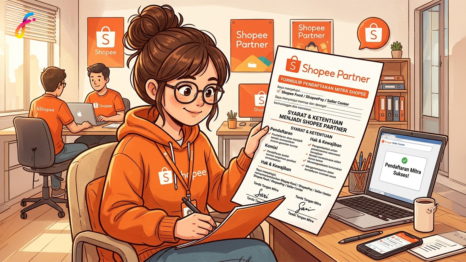 Syarat dan Ketentuan cara daftar Shopee Food