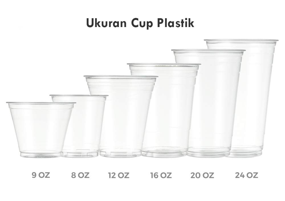 ukuran cup plastik