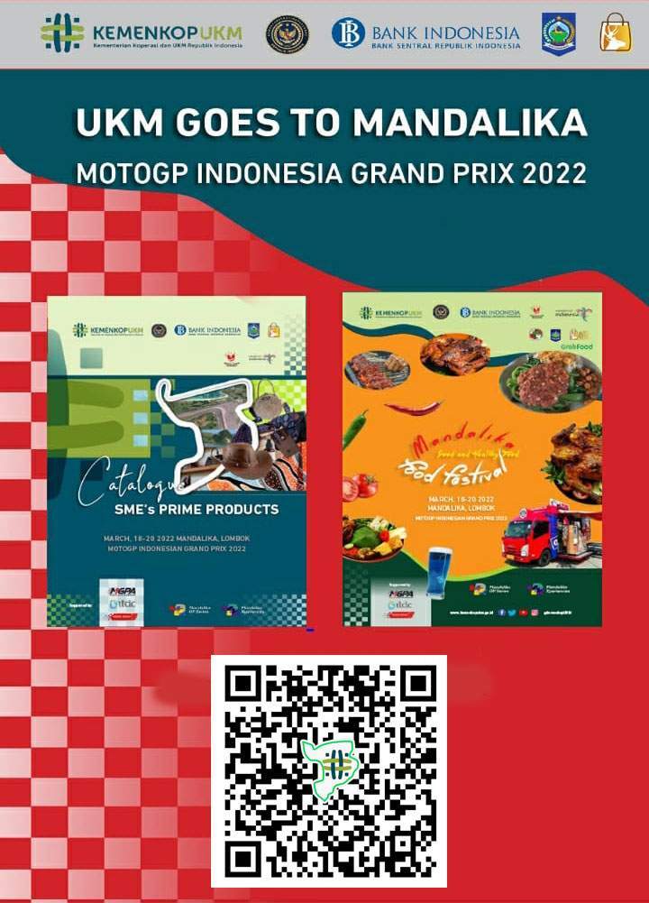 QR Code Katalog UMKM MotoGP Mandalika