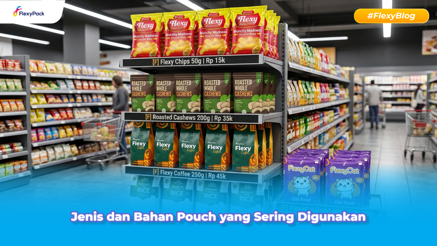 Jenis dan Bahan Pouch yang Sering Digunakan