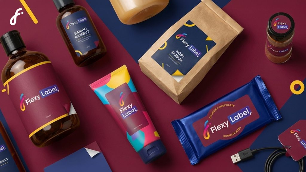 label produk premium dari flexypack