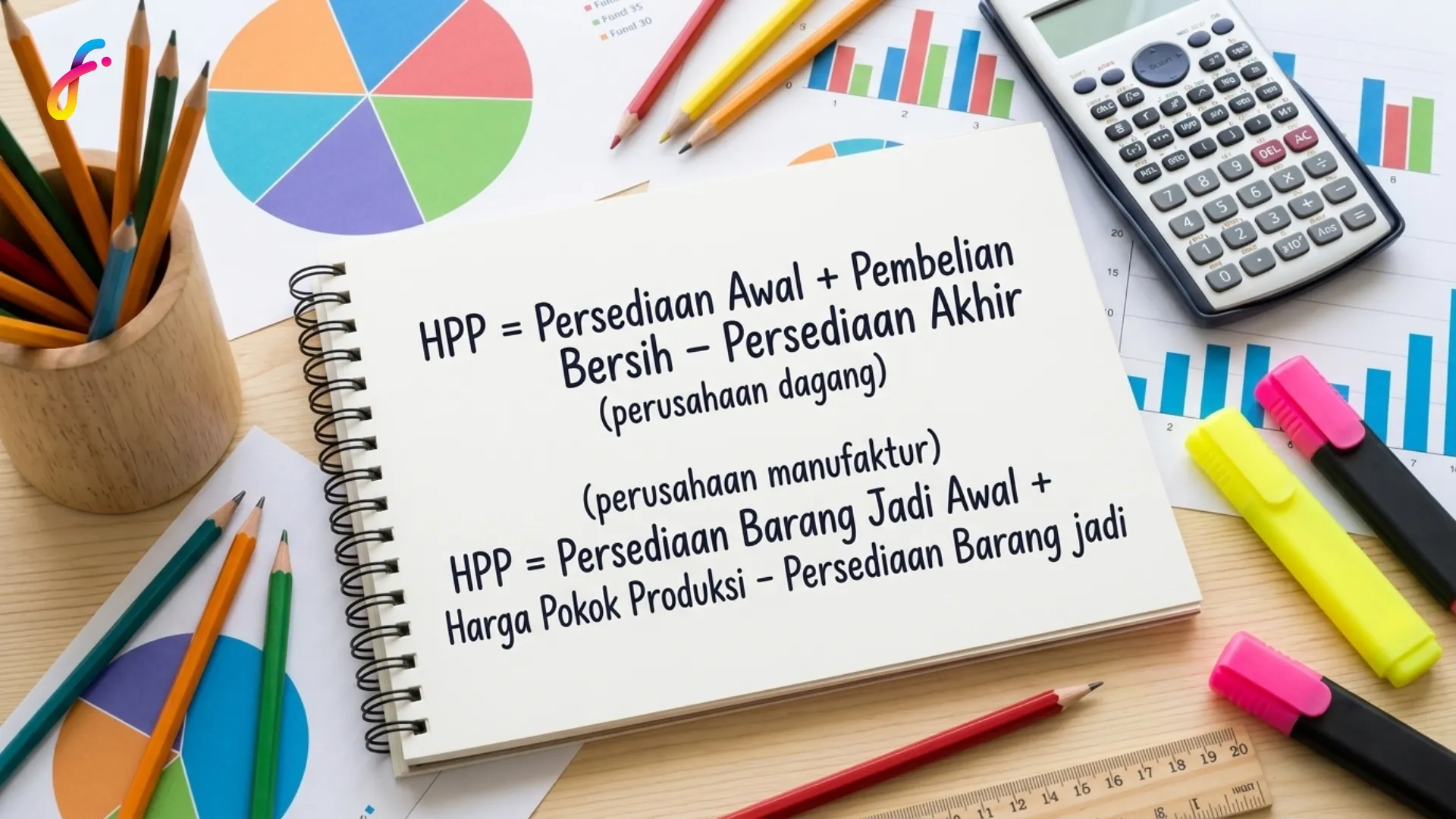 Tulisan penjelasan HPP perusahaan dagang dan manufaktur
