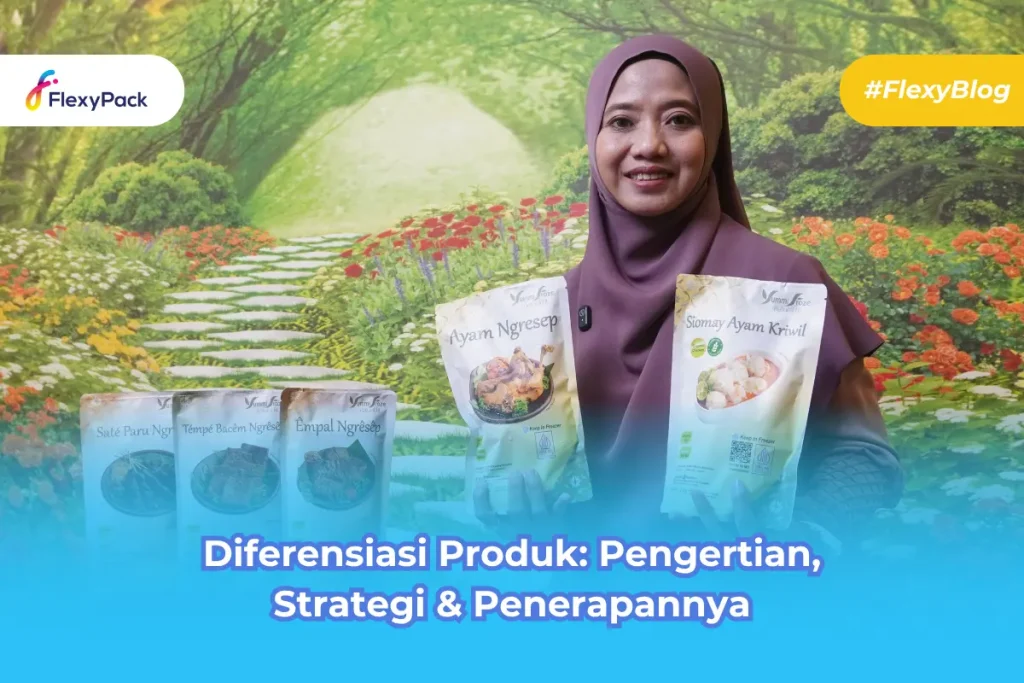 Gambar banner penjual yang menerapkan diferensiasi produk