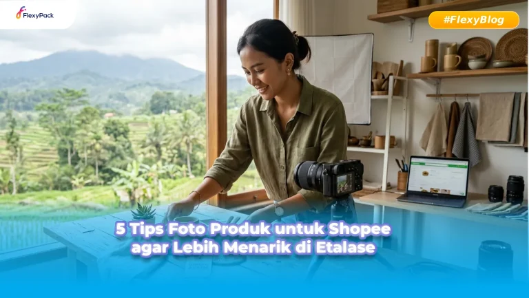 Gambar beberapa cara membuat foto produk Shopee