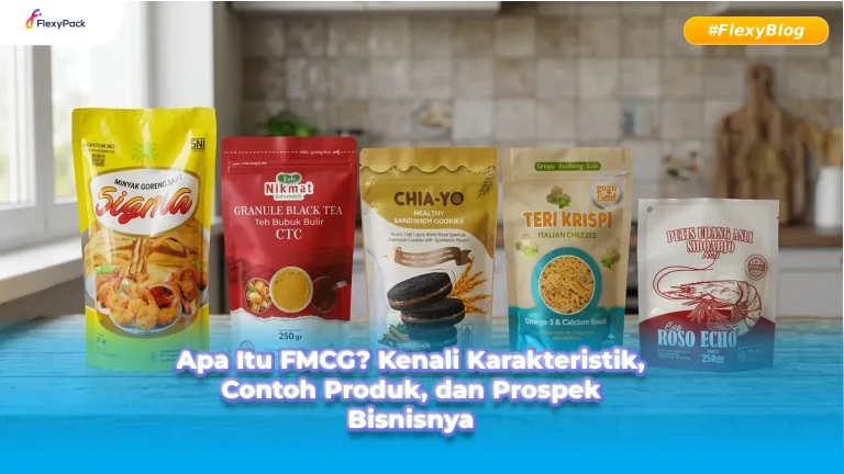 Contoh kemasan dari flexypack untuk industri FMCG