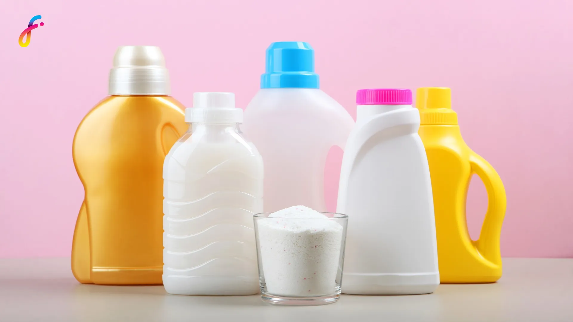 Gambar dari beberapa botol detergen