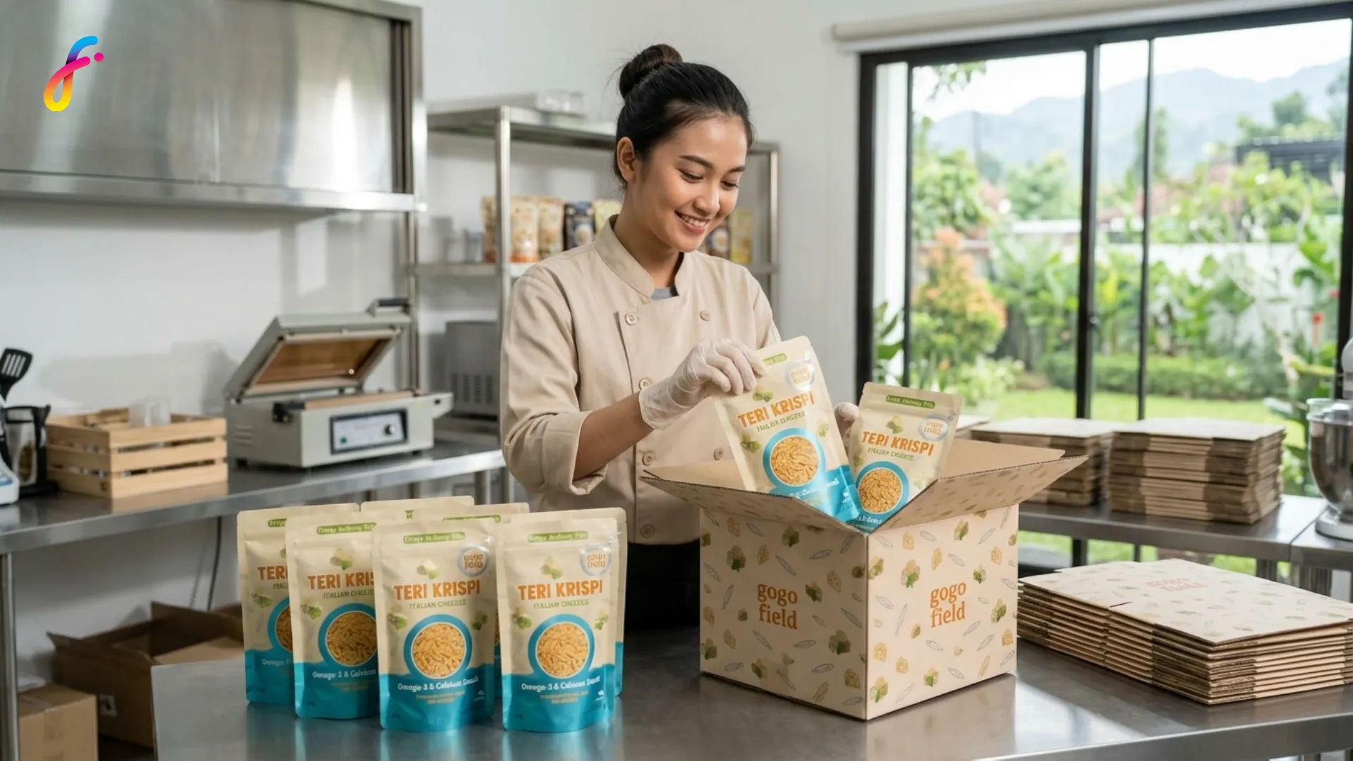 Gambar contoh beberapa makanan kemasan siap saji